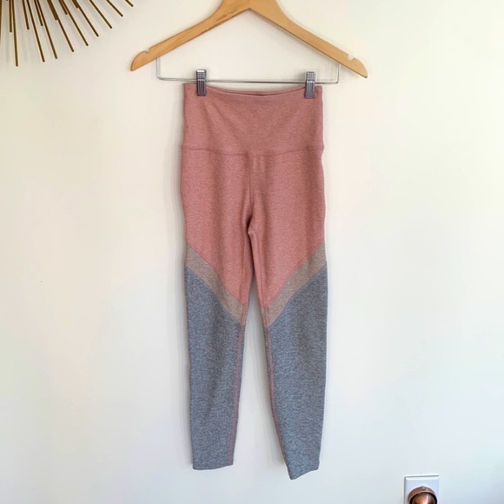 Beyond Yoga Spacedye Tri-Panel High Waisted Midi Legging